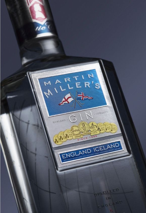 Martin Miller's Gin bottle